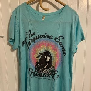 ⭐️🦋Spell Designs Turquoise Stone Hunter Tee XL